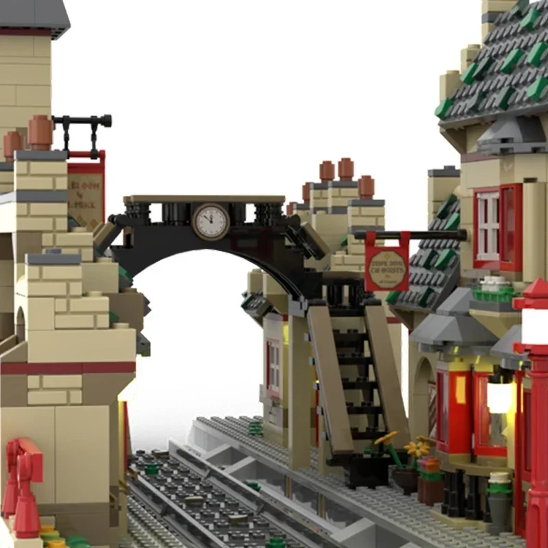 Конструктор Moc из фильма Модульные строительные блоки с технологией расширения
