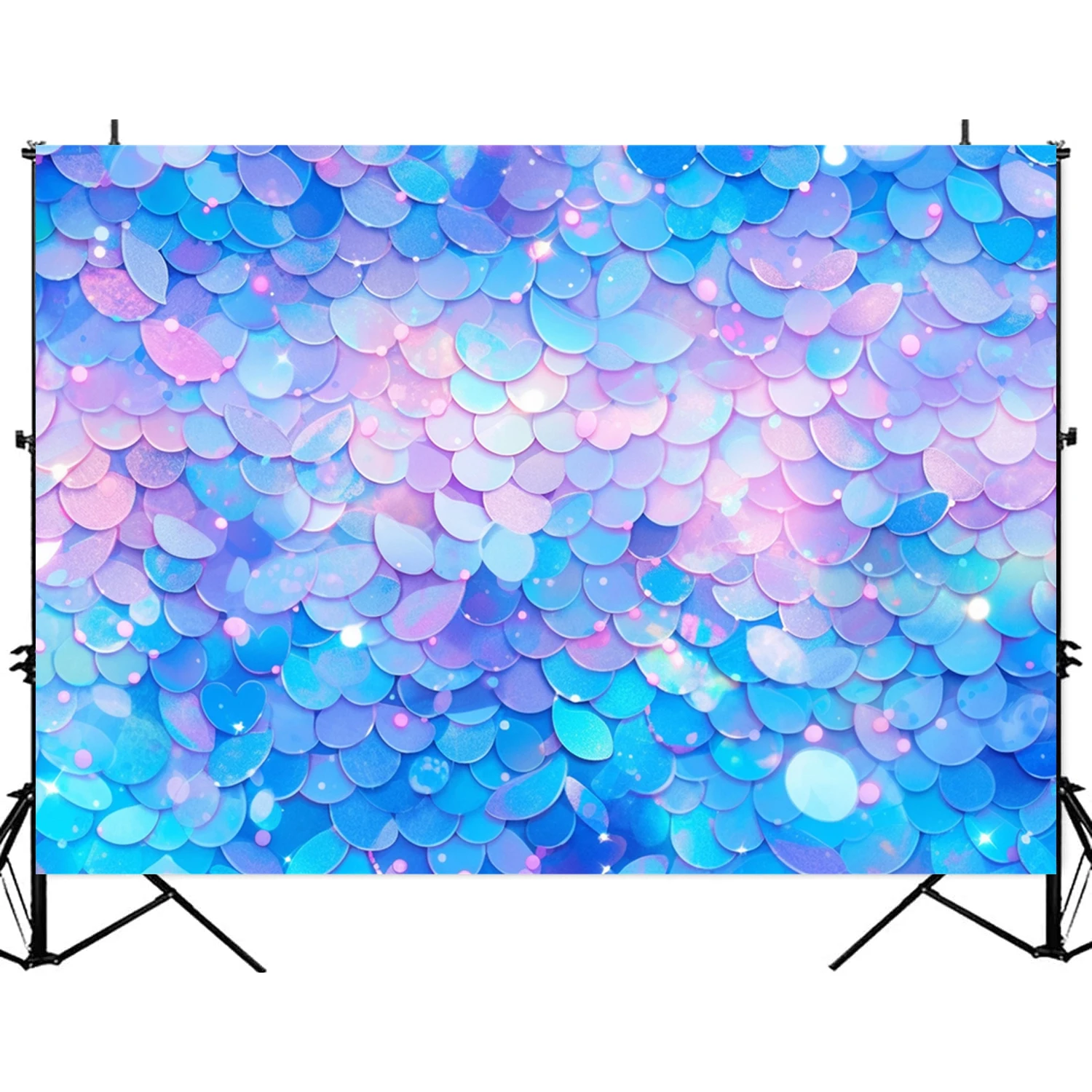 Фон для фотосъемки с изображением Русалочки 10/8/7/6 футов