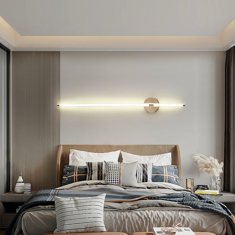 Настенные светильники в простом стиле настенные лампы для гостиной дивана