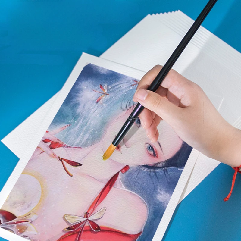 100% хлопчатобумажная Акварельная бумага 16 к/32 к книга 300 г для масла палочка