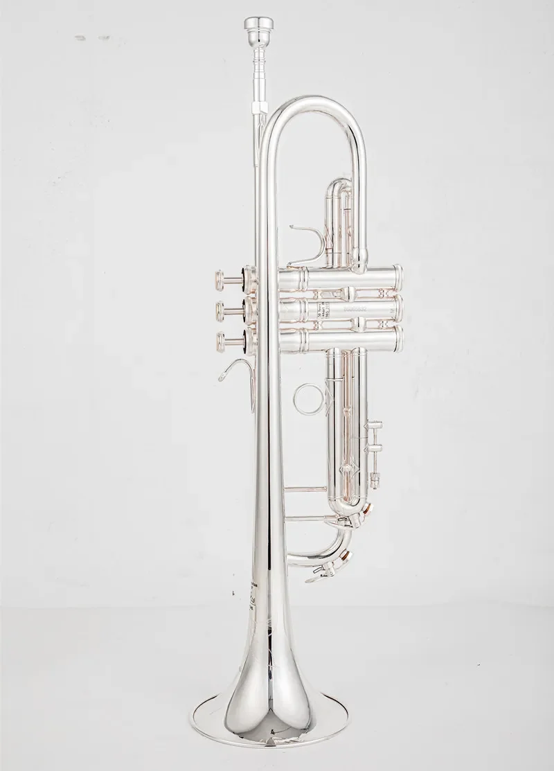 Stradivarius 190s-37 50-я годовщина Серебряная труба плоский инструмент латунные стойки