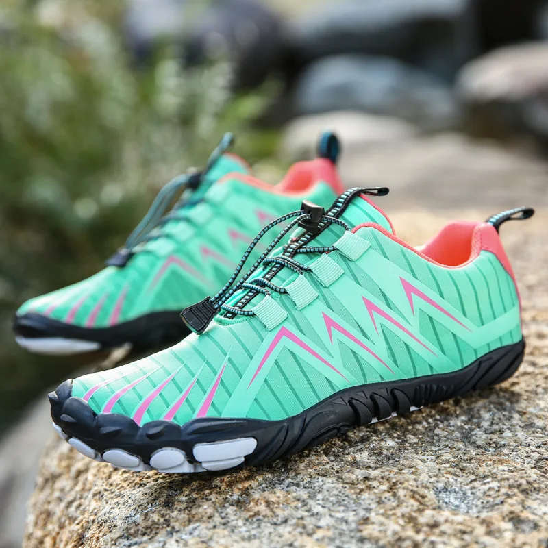 

New Outdoor Water Aqua Shoes Casual Beach Wading Outdoor Large Size Upstream Hiking Aqua Upstream Five Fingers Barefoot Shoes