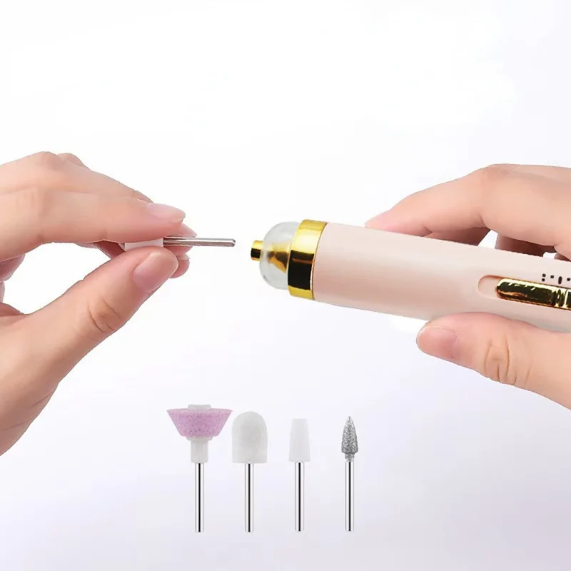 

Electric Nail Drill Sander Nail Manicure Machine Mill For Manicure With Light Art Pen Tools For Gel Removing 24hShipping Fast