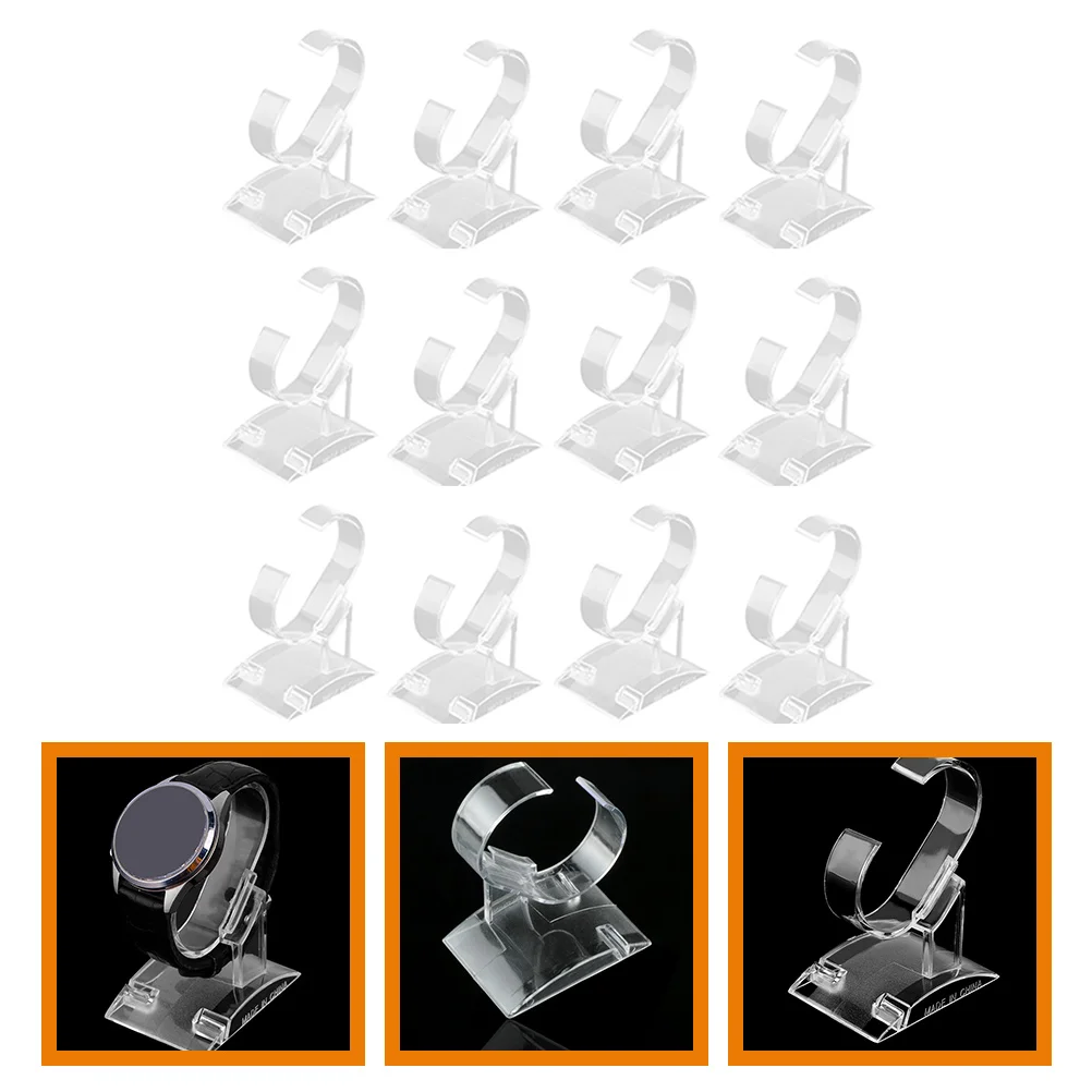 12 шт. подставка для ювелирных изделий полки часов мужской держатель браслет