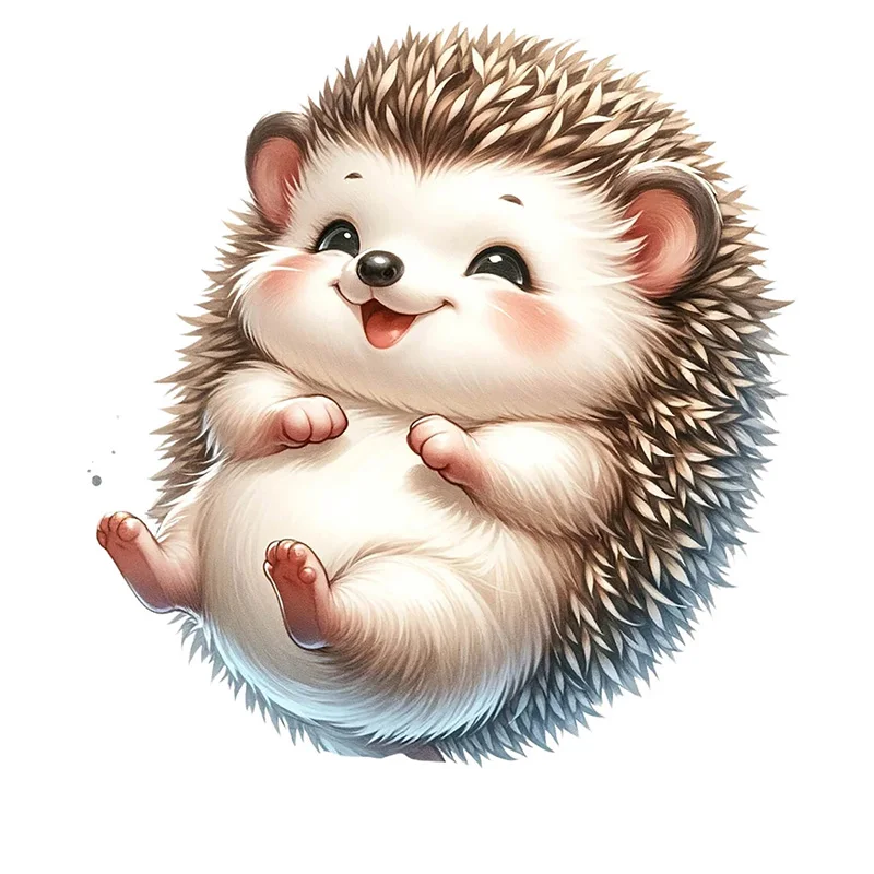 

Водонепроницаемая наклейка с ежиком