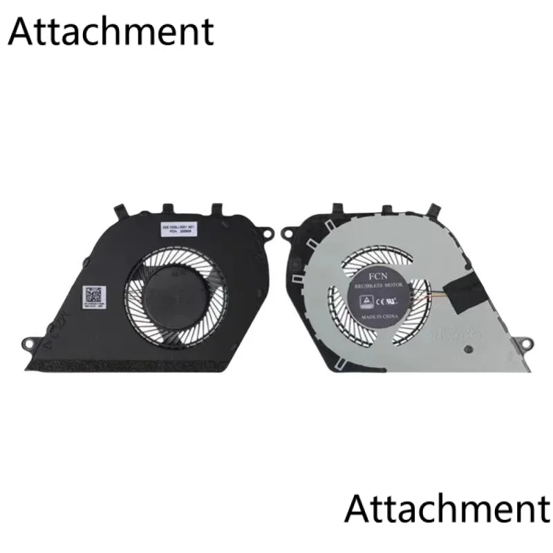 Вентилятор охлаждения процессора ноутбука для DELL Inspiron 15 7000 7570 7573 7580 CN-0Y64H5 0Y64H5 Y64H5