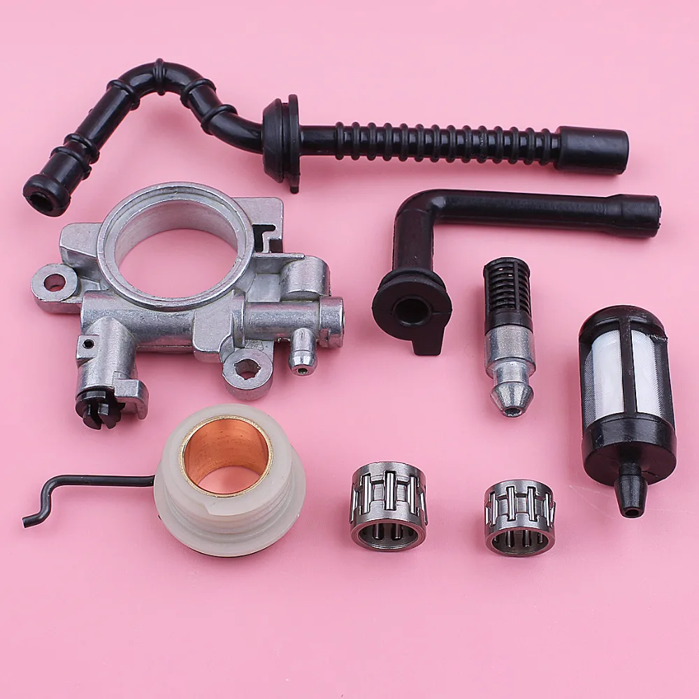 

Червячная Шестерня масляного насоса для Stihl MS290 029 MS390 039, топливный масляный фильтр, линия, шланг, сцепление, фотокомплект, запасная часть для бензопилы