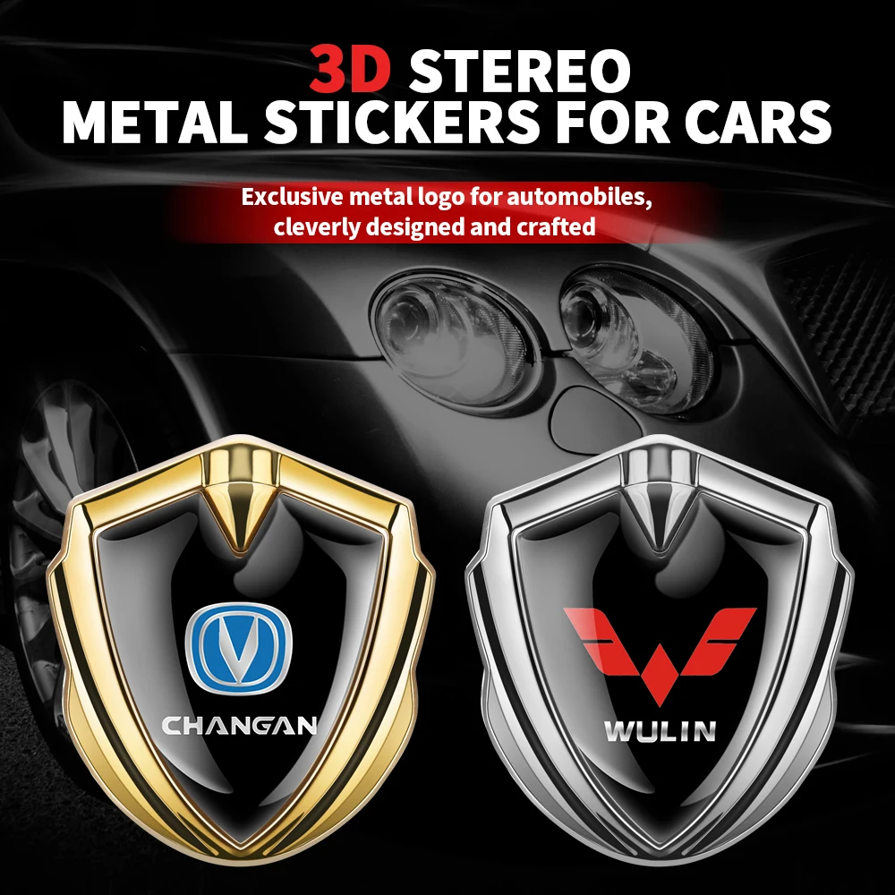 Металлическая 3d-эмблема для стайлинга автомобиля наклейки корпуса Внешнее