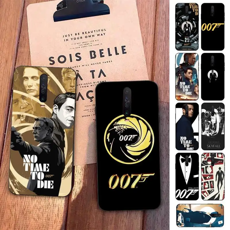 

James Bond 007 Phone Case for Redmi 5 6 7 8 9 A 5plus K20 4X S2 GO 6 K30 pro