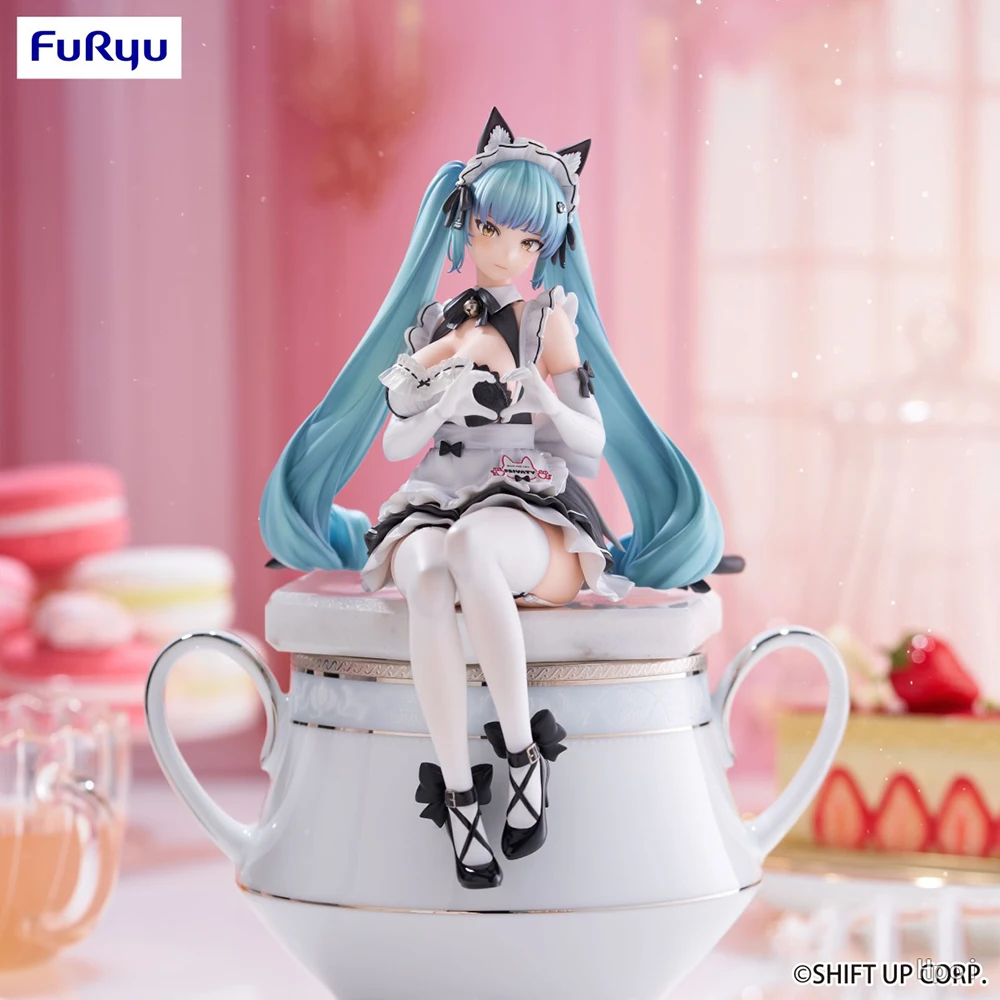 Фото Оригинальная фигурка FuRyu Goddess of Victory: NIKKE Privaty Unkind Maid Noodle Stopper, коллекционный подарок, новинка 2026 года, в наличии №4