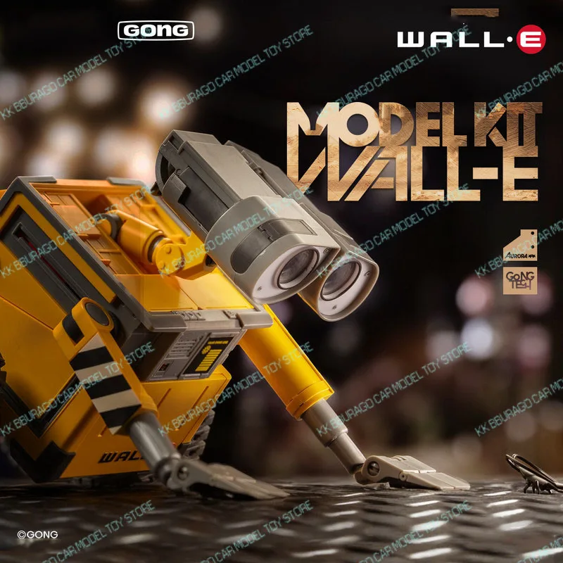 Фото Оригинальные фигурки GONG Movie WALL-E, аниме, сборная игрушка, робот-история, мягкая модель, подвижные шарниры для детей и взрослых, подарок на день рождения №2