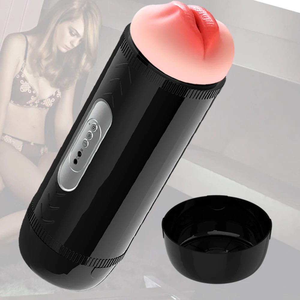 Мужской мастурбатор с автоматическим сосанием Реалистичная минет-машина