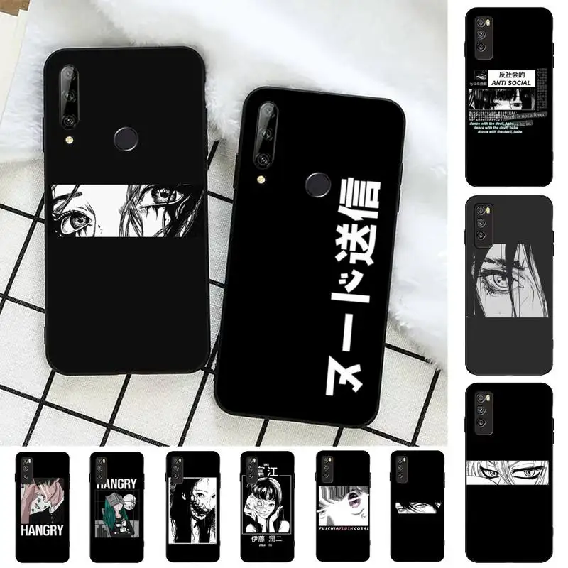 

FHNBLJ Japanese Harajuku Manga Comics Phone Case for Huawei Honor 10 i 8X C 5A 20 9 10 30 lite pro Voew 10 20 V30