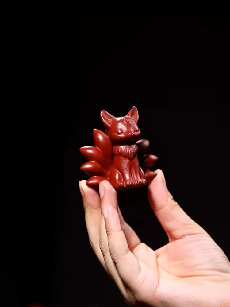 Украшение для домашних животных из чистого чая ручной работы горшок фиолетовой