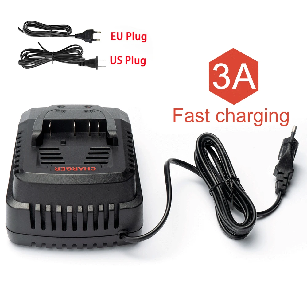 

18V 3A Li-ion battery charger for Bosch BAT609 BAT609G BAT618 BAT618G AL1860CV AL1814CV AL1820CV 14.4V 18V 1.6A