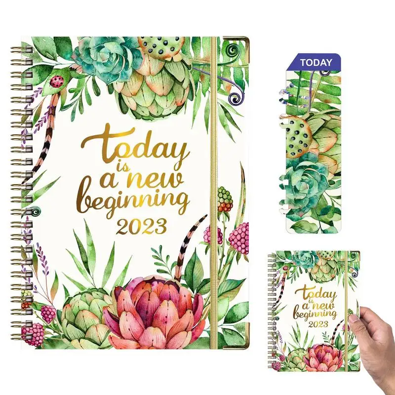 

Agenda Planner 2023 Planner Weekly And Monthly A5 Organizer Planner Notebook For Working Exercising Studying Productivity