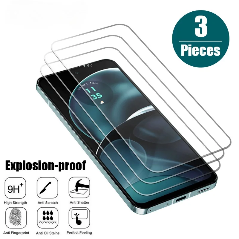 Закаленное стекло для Motorola G14 G54 G84 G73 G53 G23 G13 Защитная пленка Moto G82 G72 G62 G52 G42 G32 G22 G71S 3