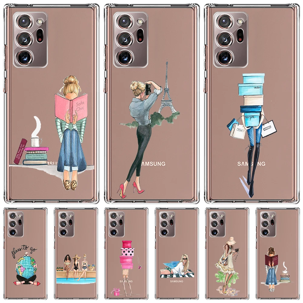 

Чехол для Samsung Galaxy Note 20 Ultra 10 Lite 9 8 S23 S21 S20 FE S22 Plus A53 A52