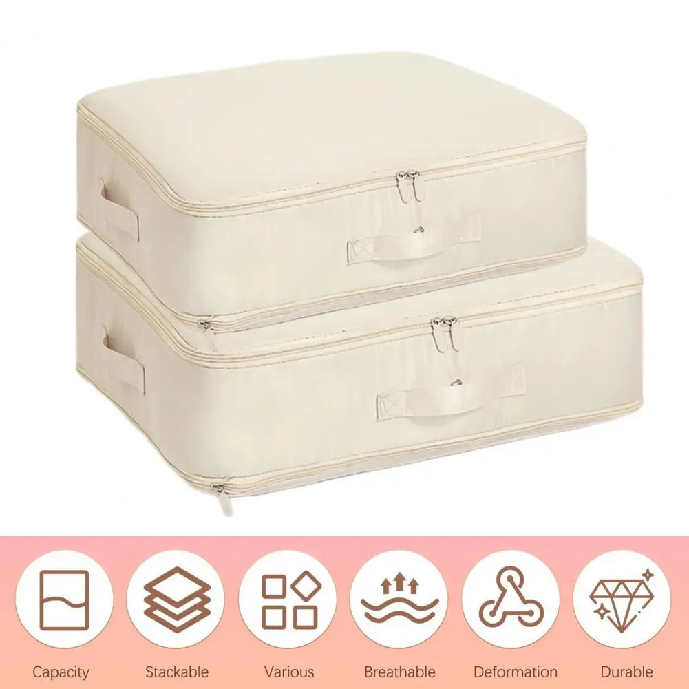 Компрессионная Компактная сумка для хранения с застежкой-молнией и ручкой