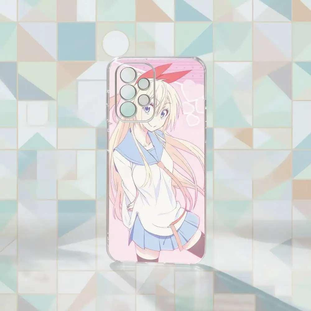 Чехол для телефона Nisekoi Chitoge Kirisaki для Samsung S25, S24, S21, S22, S23, S30, Ultra, S20, Plus, Fe, прозрачный чехол (art.: 3920d9f3487bf) - 3920d9f3487bf