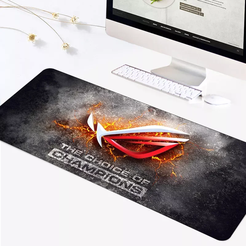 

70X30CM Asus Gaming Mousepad SpeedLarge Keyboard XL Otaku Boy Gift Mouse Pad Grande Locking Edge Computer Laptop Desk Mat