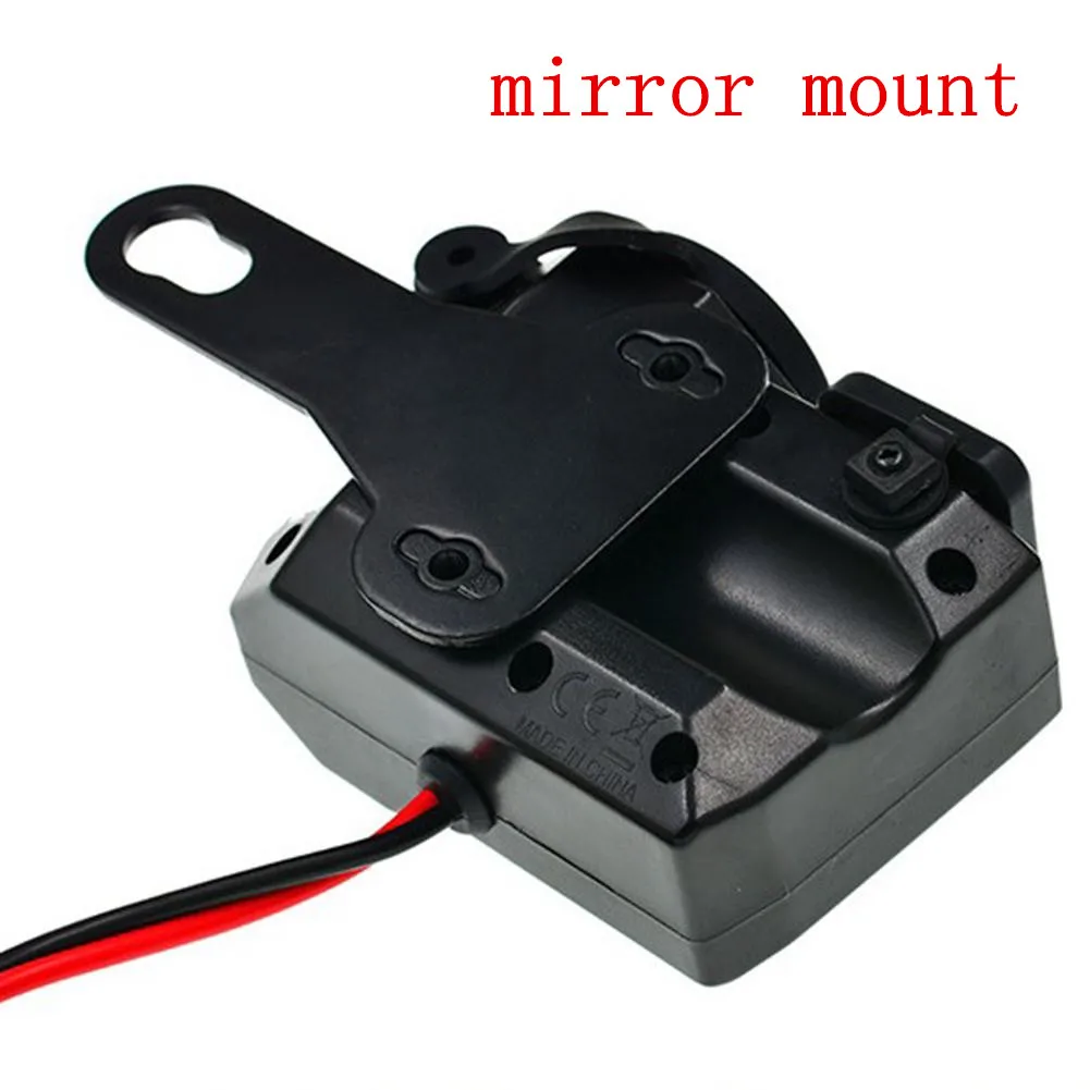 

Dual USB Cigar Lighter Socket Motorcycle Dual USB Charger Motorcycle Cigar Lighter Plastic + Metal Socket Outlet 1.5M