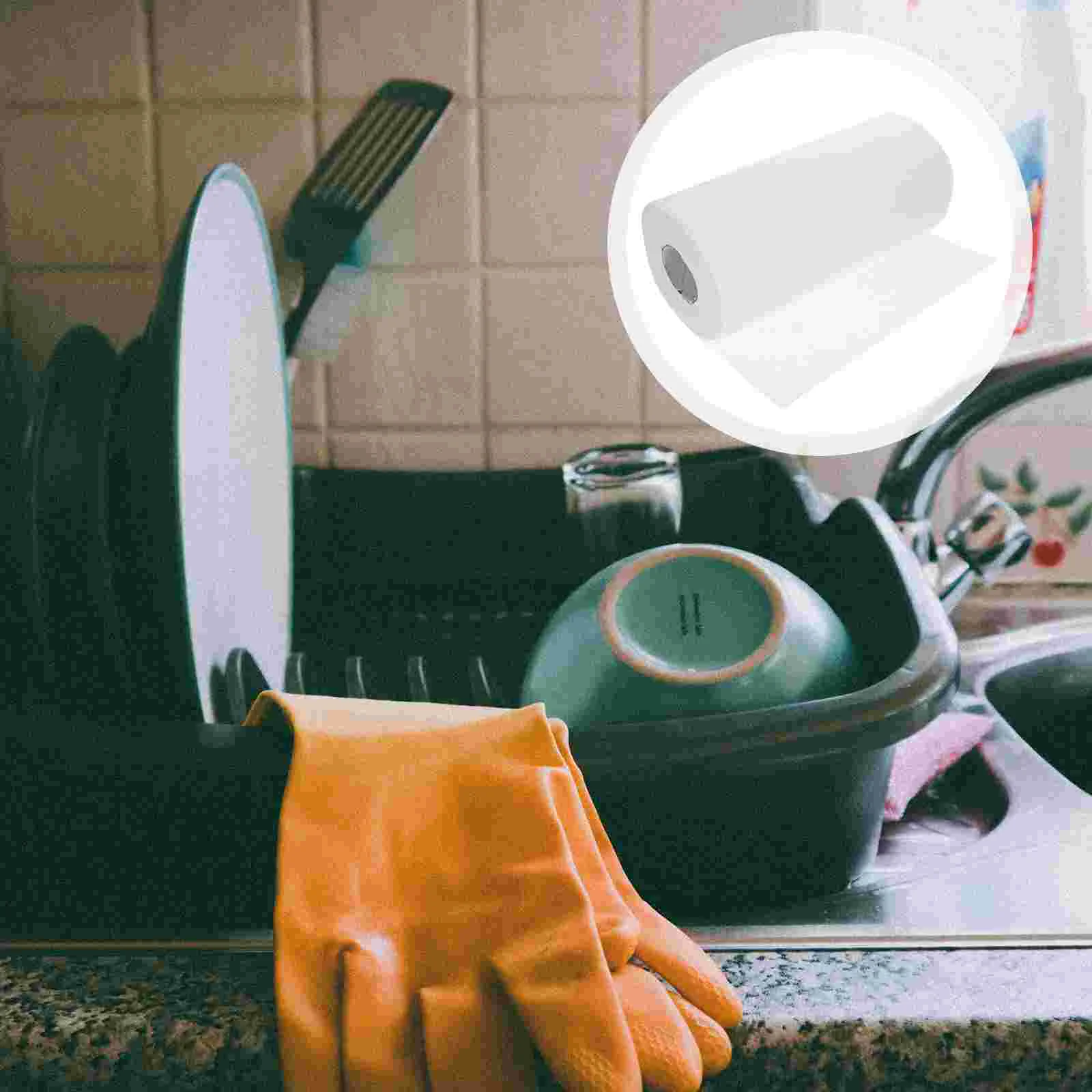 Полотенце для мытья посуды тряпки чистки кухонных полотенец специальная губка