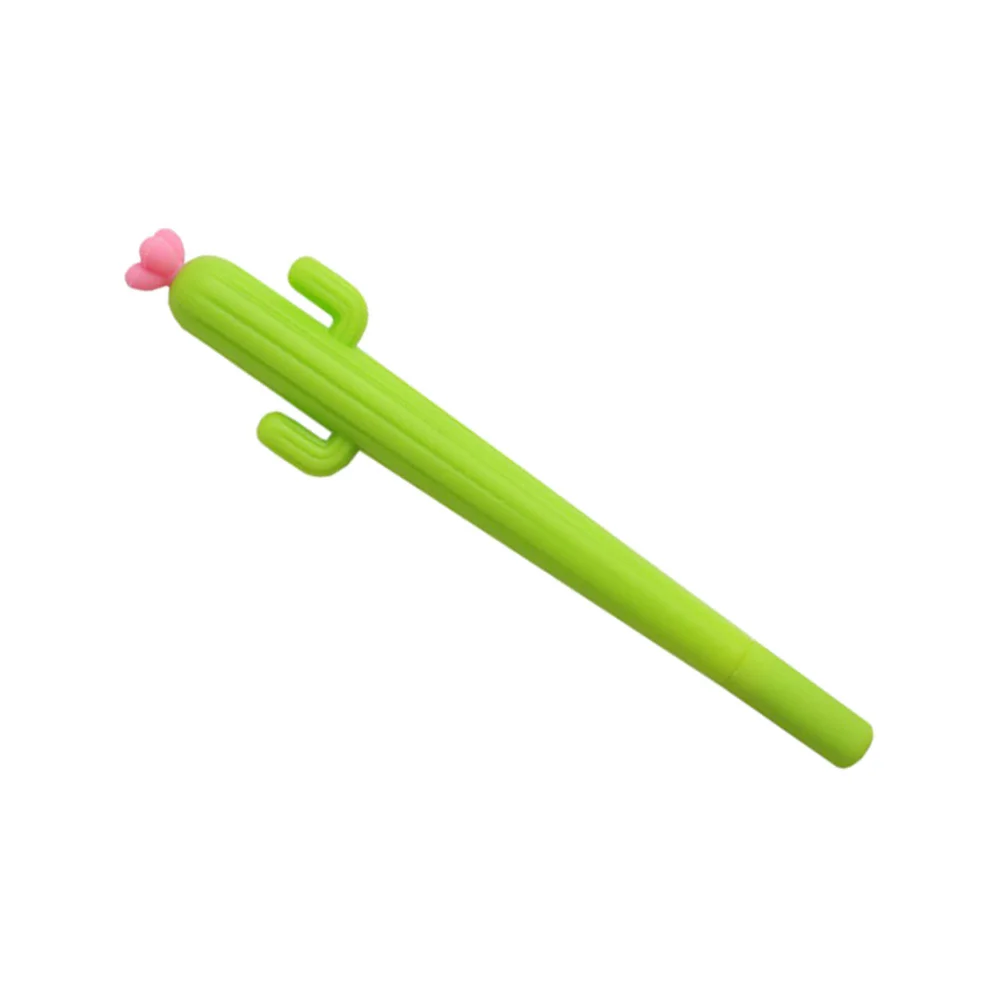 

Cactus Gel Pen Creative Gel Pen for Student Kid Child (Pink Flower Pattern)