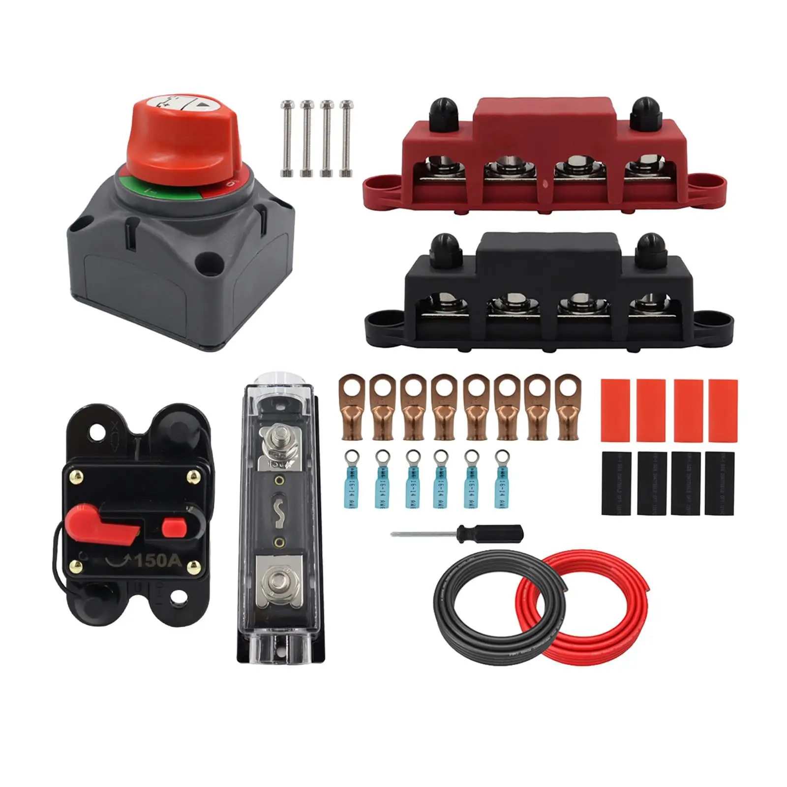 

12V-48V Battery Isolator Marine Boat Vehicles Trailer Power Cut Off Switch