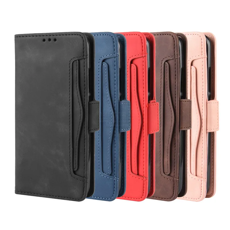 Wallet Cases For Infinix Note 10 / 10 Pro Case Magnetic Closure Book Flip Cover Leather Card Holder Moblie Phone Bags images - 6