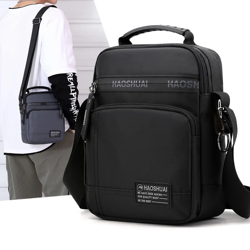New men's leisure shoulder bag multifunctional outdoor messenger bag briefcase small bag