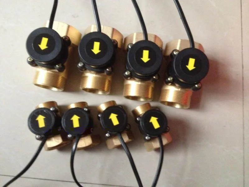 Реле потока для холодной и горячей воды 2 А 120 Вт 3/4 дюйма-G3/4 дюйма 25-25 мм 220 В