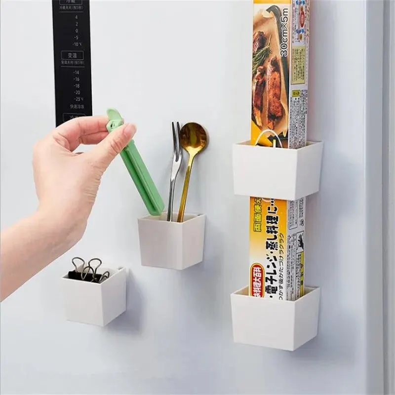 1 шт., кухонная Магнитная подвесная стойка для холодильника | AliExpress