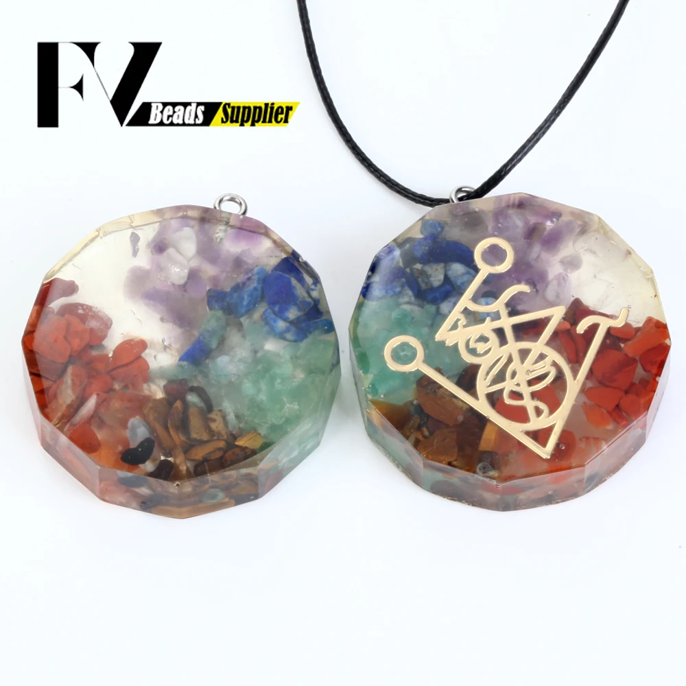 1 шт. разноцветные бусины из натурального разбитого камня многоугольные подвески