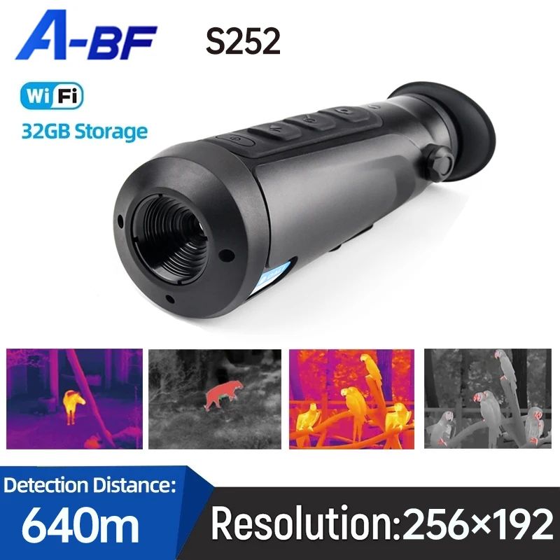 

Ручной тепловизор A-BF S243 S252 S253, монокулярный прицел, Инфракрасный Тепловизор, Wi-Fi, охотничий телескоп