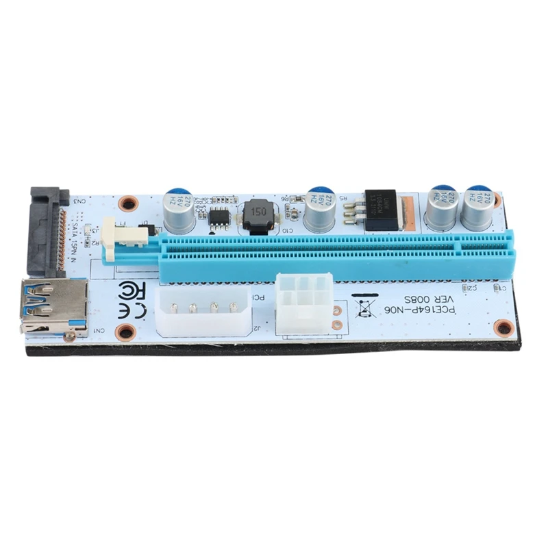 20 шт. видеокарта VER008S PCI-E с 1X на 16X 3