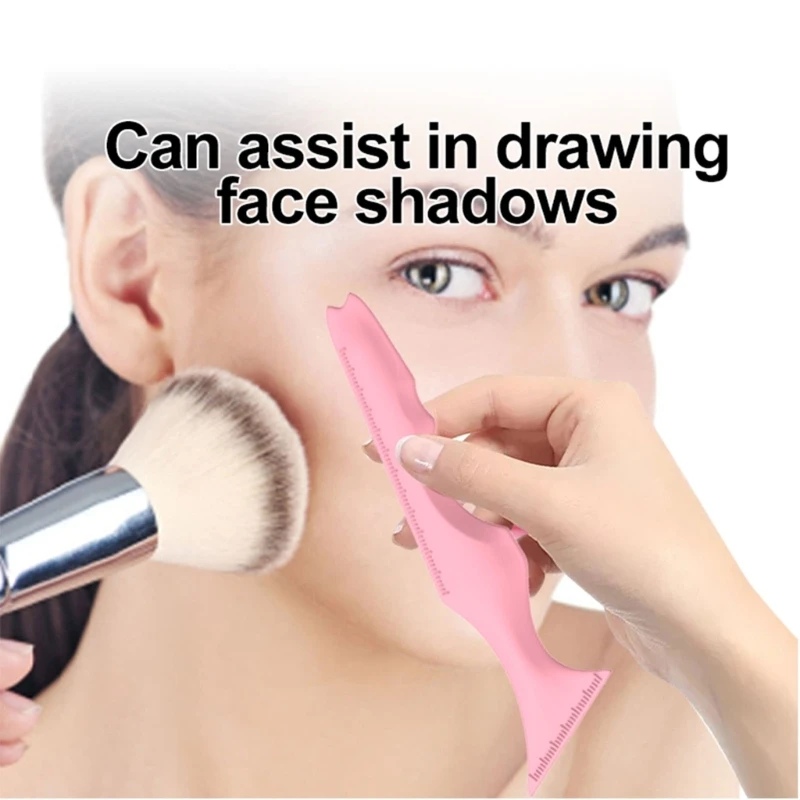 Силиконовые трафареты для подводки глаз кончики крыльев Marscara губная помада