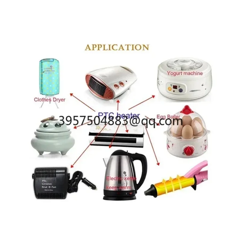 Электрический керамический воздухонагреватель термостатическая изоляция PTC 12 В