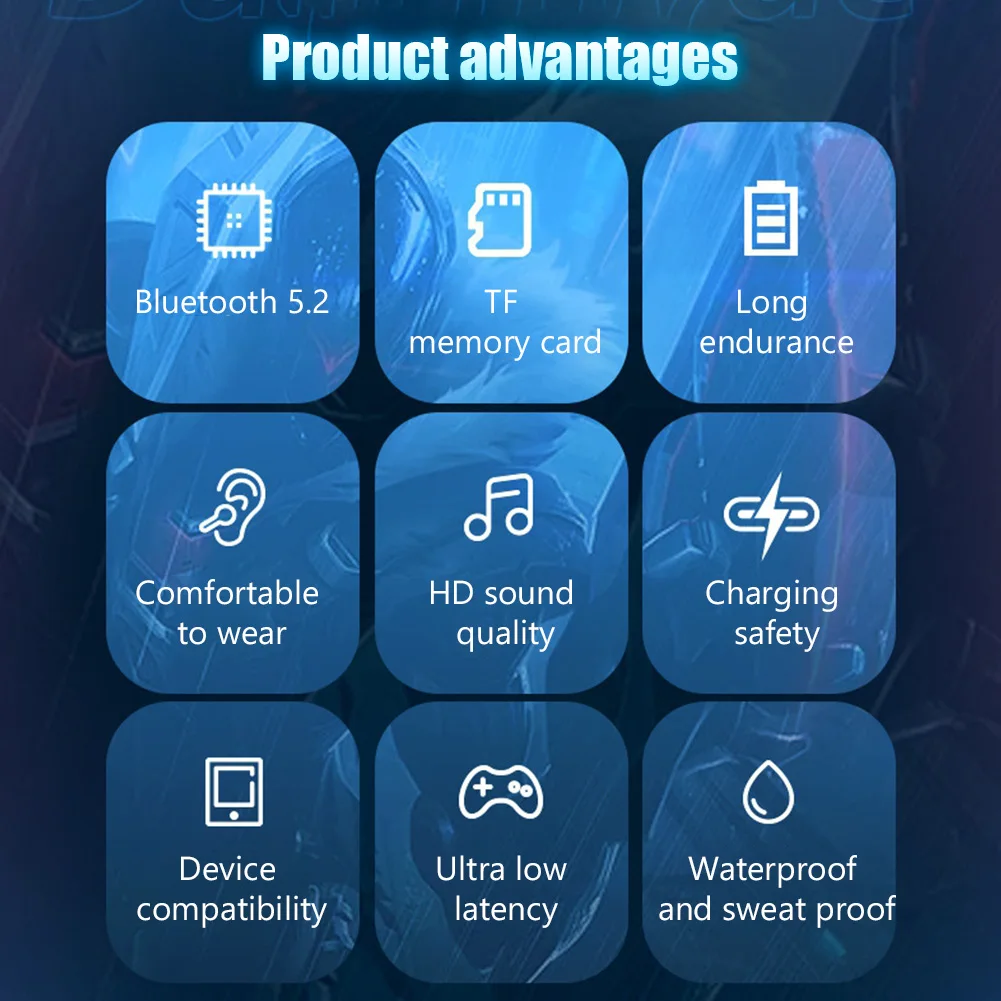 Магнитные наушники с шейным ободом для спорта бега 120 часов Bluetooth-co Bass