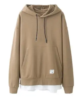 

2023HOT Autumn winter men's hooded white garment wholesale tailored advertising shirts tailored