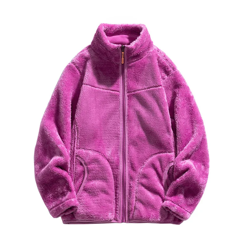 Winter Jacket Men Warm Fashion Casual Thicken Reversible Jacket Men Streetwear Korean Loose Short Coat Mens Thick Fleece Jackets