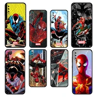 spider man marvel case cover for samsung galaxy a02s a50s a12 a21s a30 a70s a20 a11 a03 a23 a03s a01 print funda trend full tpu