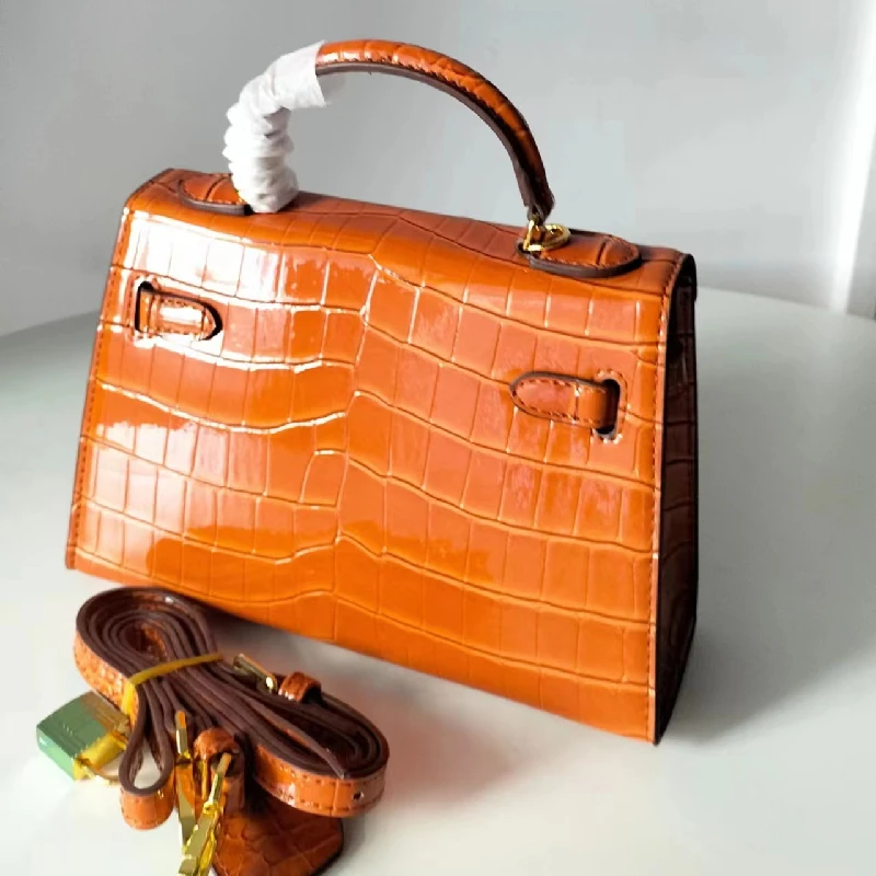 

Женская сумка из натуральной кожи, роскошная дизайнерская сумка 2023, популярная классическая сумка через плечо с каменным узором для пожилых людей