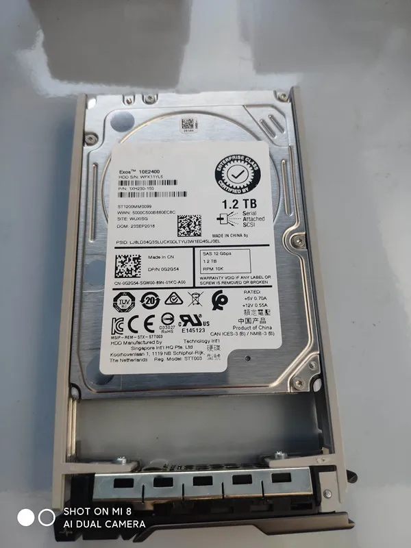 0G2G54 ST1200MM0099 1, 2  12G 10K SAS 2, 5 G2G54   hdd