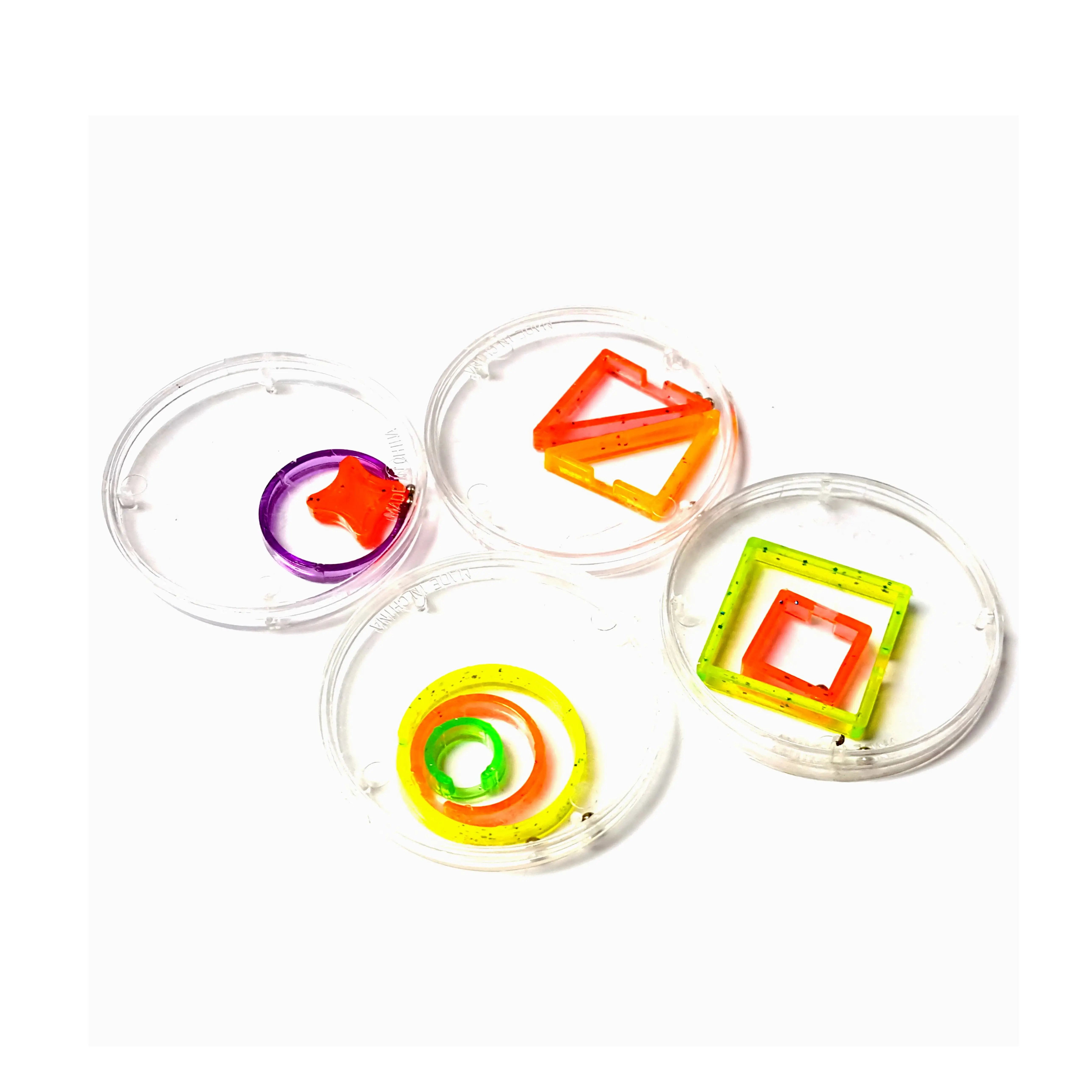 

4 pcs Educational Game Brain Pinball Balance Maze Gift Pinata Bag Filler Christmas Party Favors Restaurant Souvenirs Loot Kids