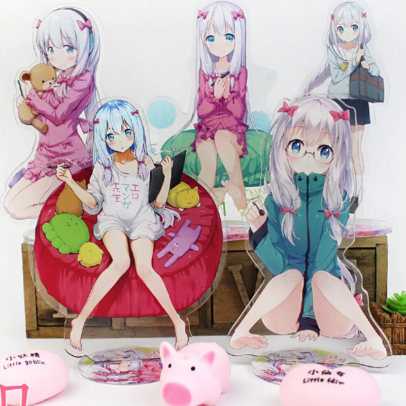 

Anime Eromanga Teacher Acrylic Standing Stand Model Toy Japanese Anime Eromanga Sexy Teacher Action Figure Toys Collectible Doll