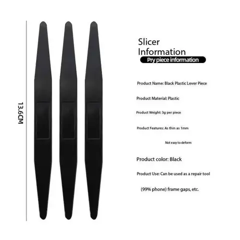 Набор монтировок SiKO 10 шт., черный пластик, 1 мм