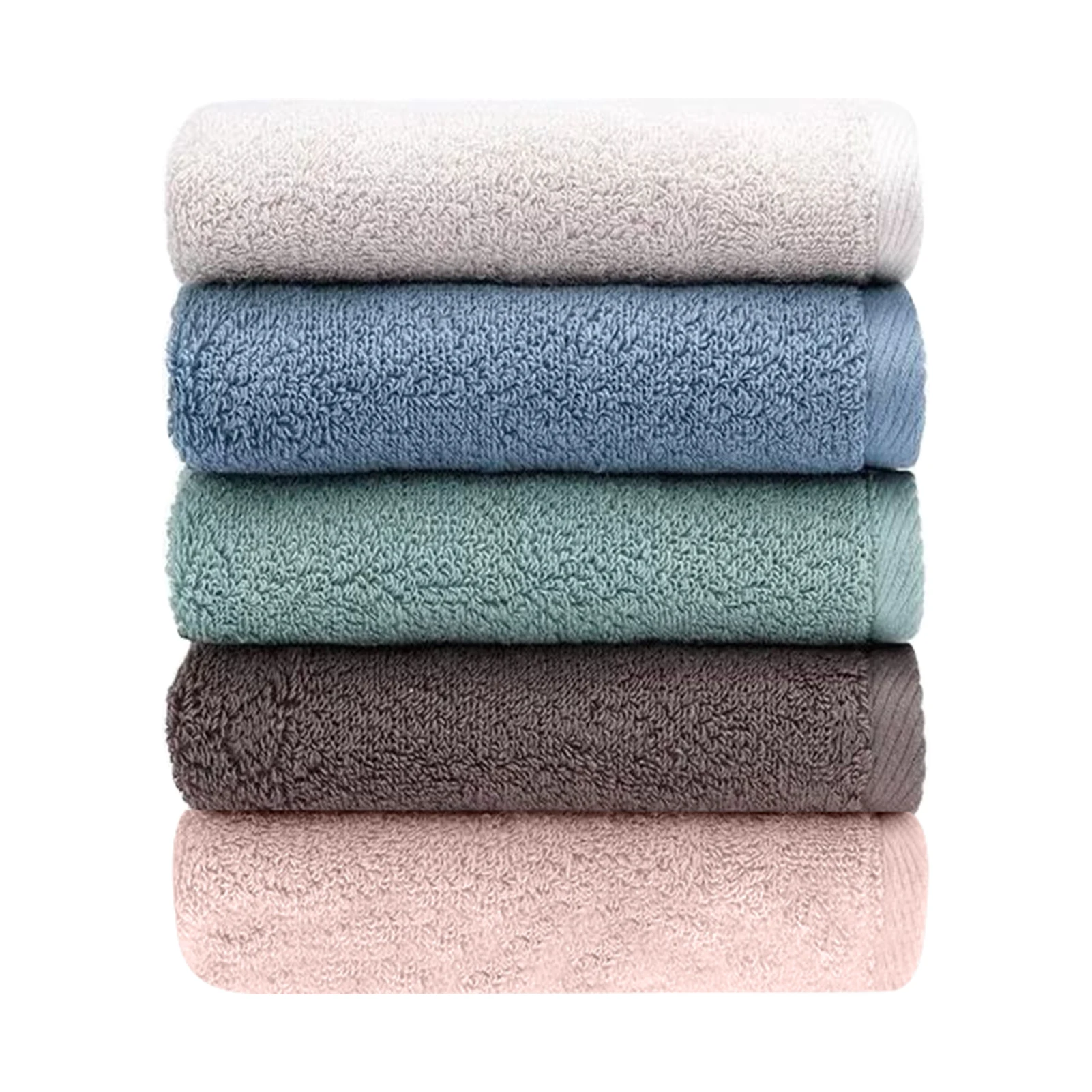 

74x34cm Adult Super Absorbent Solid Shower Spa Gym Beach Comfortable Face Washing Hand Towel Thickened Soft Home Bathroom