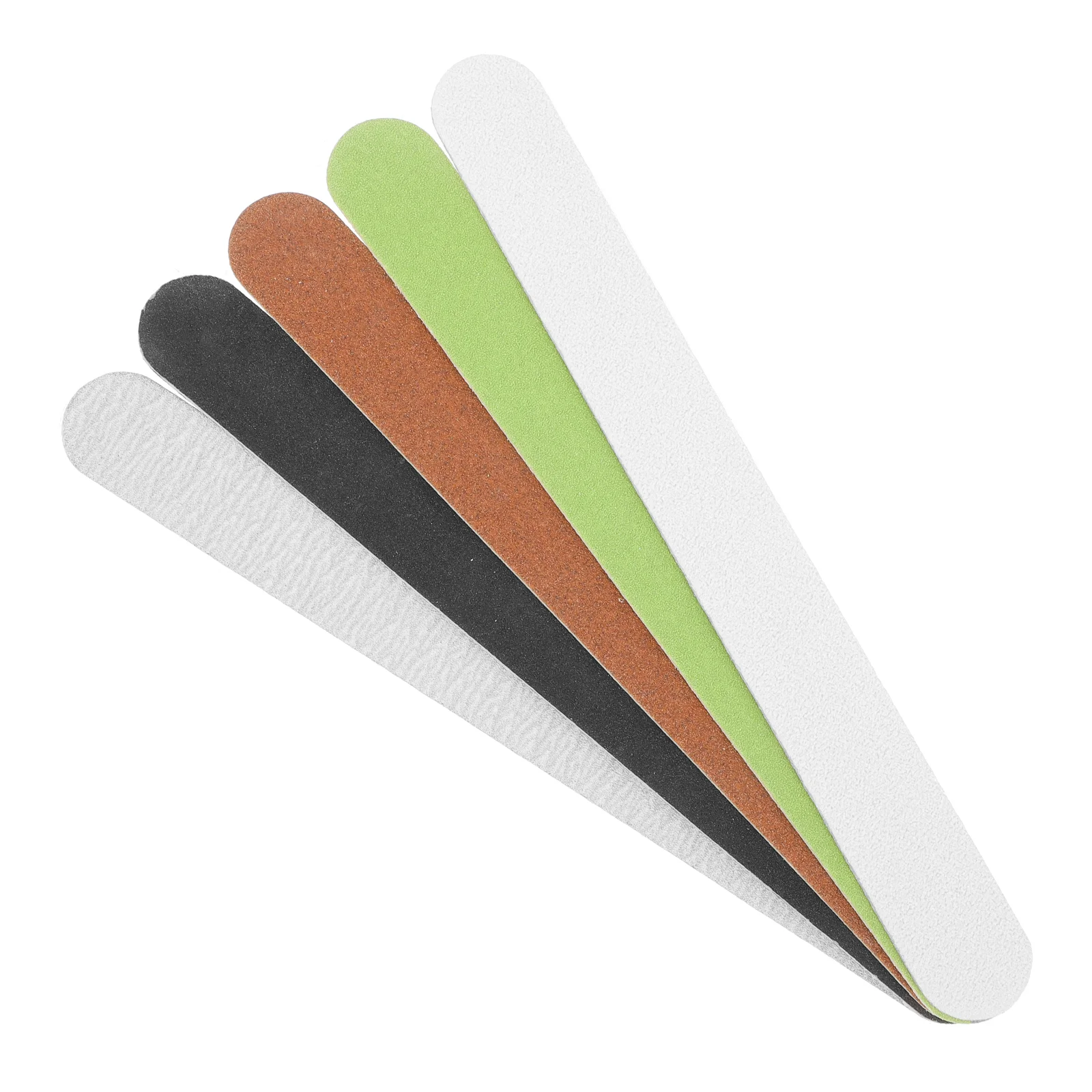 

5 Pcs Sanding Sticks Plastic Models Nail Tool Manual Polishing Tools Wooden