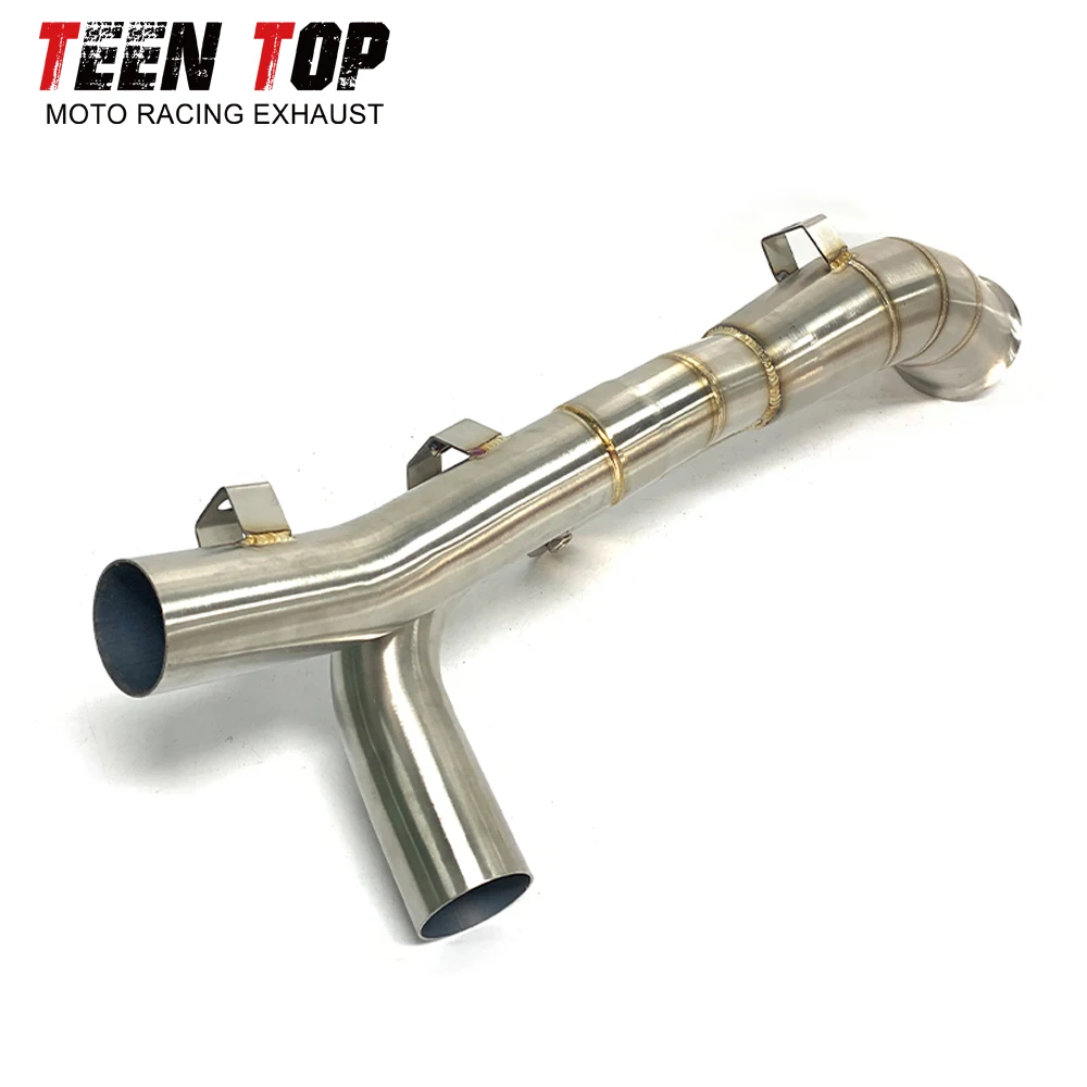 Выхлопная труба среднего звена для мотоцикла побег YAMAHA R1 Decat Pipe соединительная